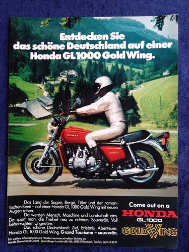 1978 honda gold wing - wing, 1000