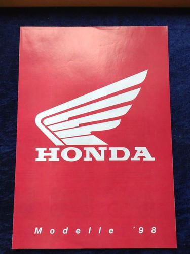 Honda programme brochure 1998 - brochure,