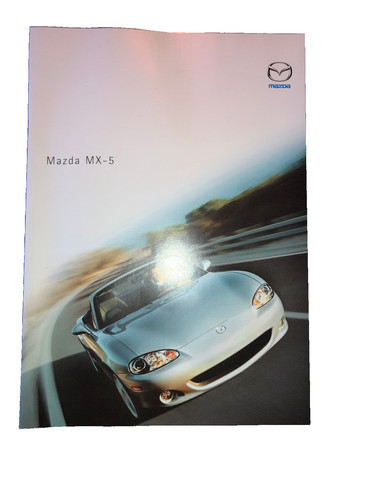 Brochure mazda 5 - mazda, mx-5