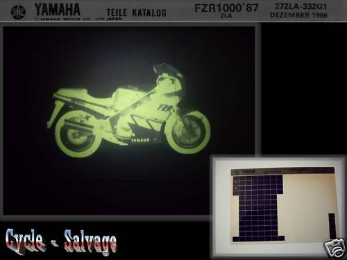 Yamaha fzr1000 from spare - yamaha,