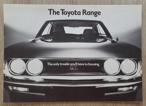 Toyota range brochure 1974 - range,