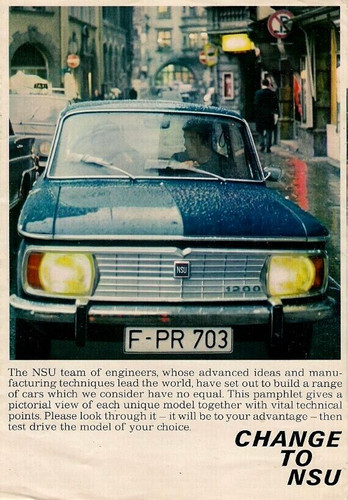 Nsu prinz 1000 110 tts - prinz,