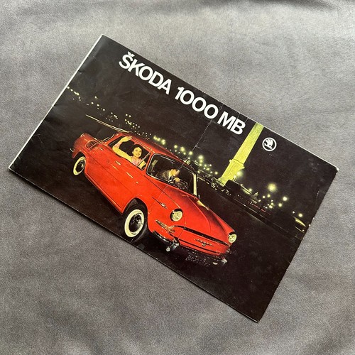 1960 škoda skoda 1000 mb - skoda,