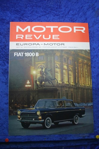 Motor revue 1961 - (b),