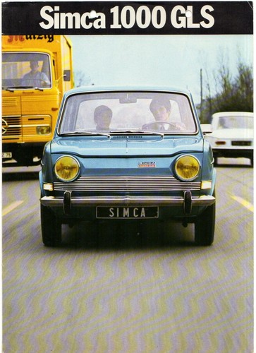 Simca 1000 gls 1971 - 1000, dutch