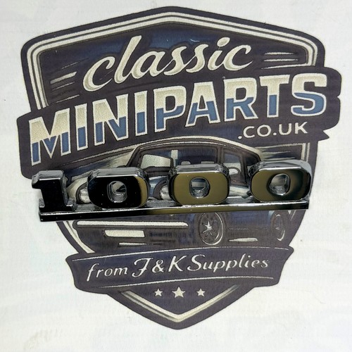 Chrome mini 1000 badge - mini,