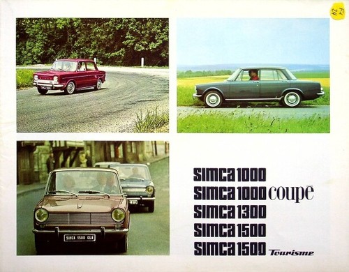 277676 simca 1000 coupe - 277676),