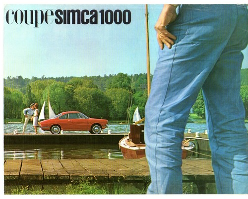 Simca 1000 coupe c1965 1966 - 1000, c1965-1966