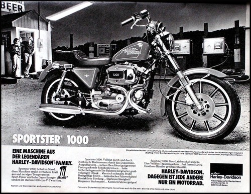 1979 harley davidson xlh 1000 - davidson,